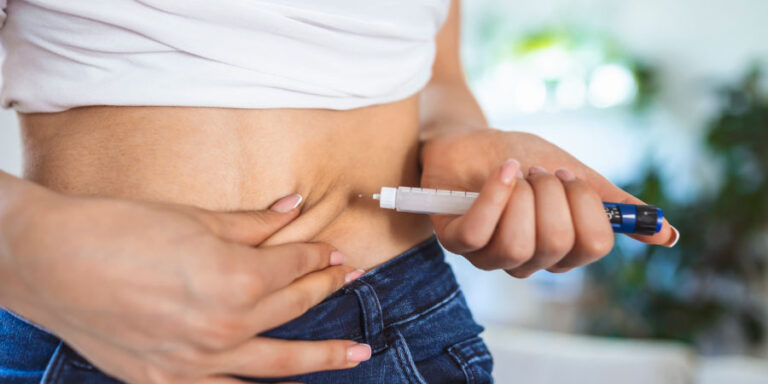 ตำแหน่งที่สามารถฉีด (Tirzepatide)