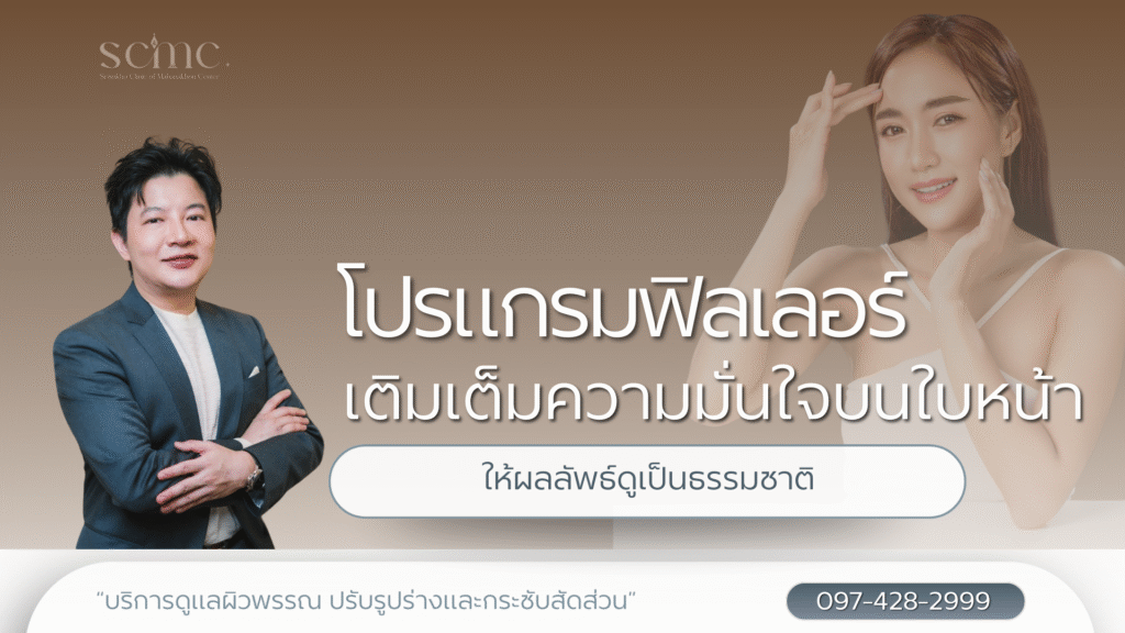 โปรแกรมฟิลเลอร์ เติมเต็มความมั่นใจบนใบหน้า